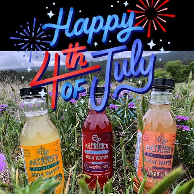 Happy Healthy &amp; Safe Fourth of July from all of us at Patrick&rsquo;s! 🇺🇸 😊 .
.
.
#4thofjuly #funtimes #holiday #outside #bbq #happyhealthy #instasummer #summertime #probiotics #fourthofjuly